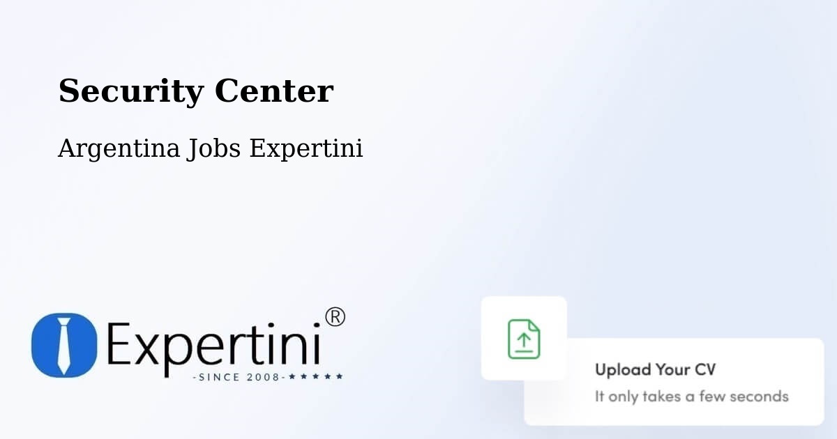 Security & Compliance – Departamento De Chicoana - Argentina Jobs Expertini